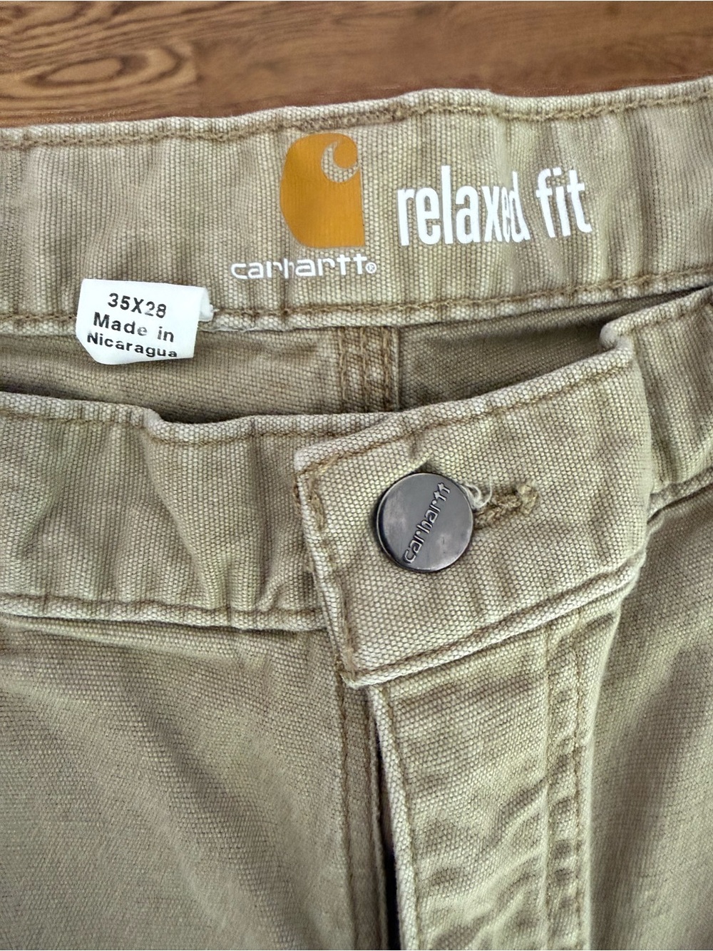 Carhartt Relaxed Fit Men's Chino Pants in Khaki